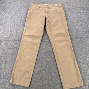 Taylor Stitch Pants Mens Khaki Foundation Chino Organic Cotton Democratic